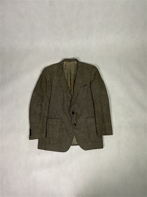 ysl tweed blazer|st laurent tweed jacket.